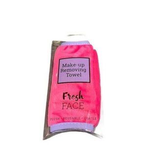 Reusable Make-Up Removal Cloths Towel Face - Pink
